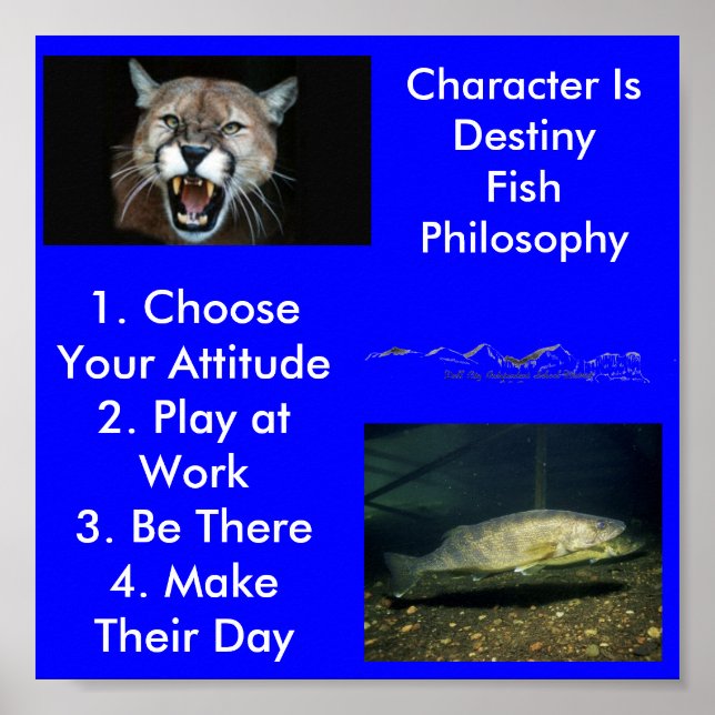 Póster O caráter é Destino... (Frente)