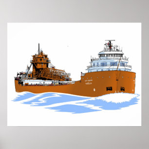 Poster O cargueiro dos Excelentes, Kaye E. Barker