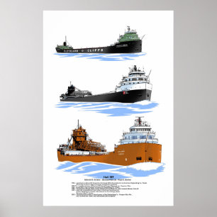 Poster O cargueiro dos Excelentes, Kaye E. Postagem do hi
