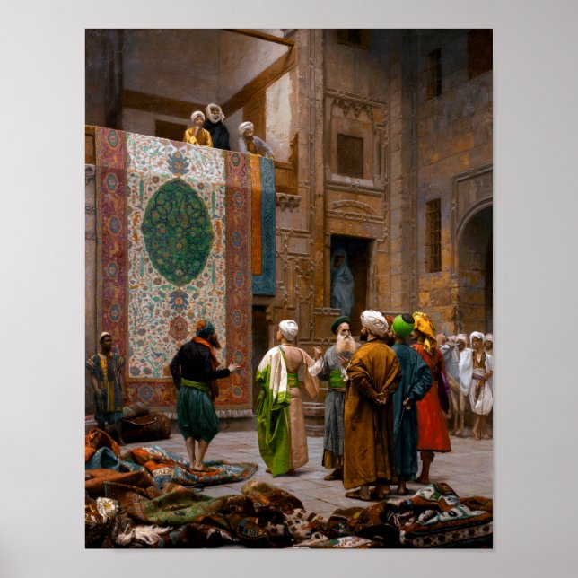 Poster O Carpete Merchant | Jean-Lé sobre o Gé me ô | (Frente)