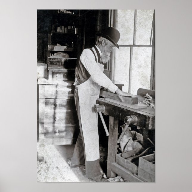 Póster O Carpinteiro Sábio (Frente)