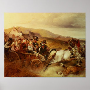 Póster O carro do casamento