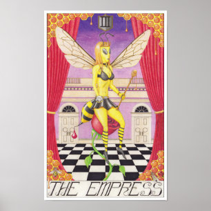 Poster O cartão de tarot A Imperatriz