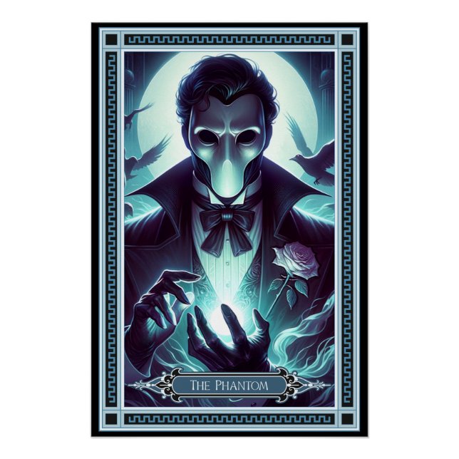 Póster O Cartão Phantom Tarot (Frente)