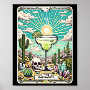 Poster O Cartão Tarot Margarita Partido Cinco De Mayo Mar