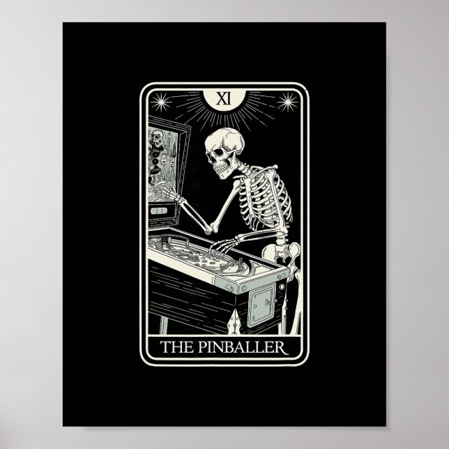 Poster O Cartão Tarot Pinller (Frente)