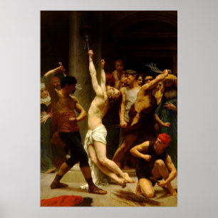 Póster O Cartaz da Flagelação de Nosso Senhor Jesus Crist