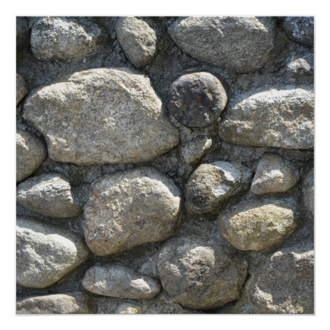 PÓSTER O CARTAZ DA PAREDE DE PEDRA (Frente)