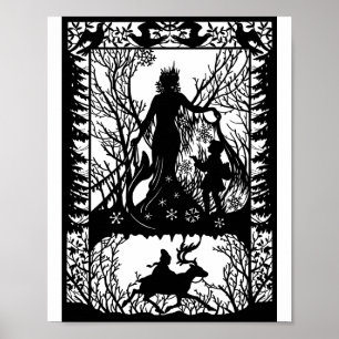 Poster O Cartaz da Rainha da Neve