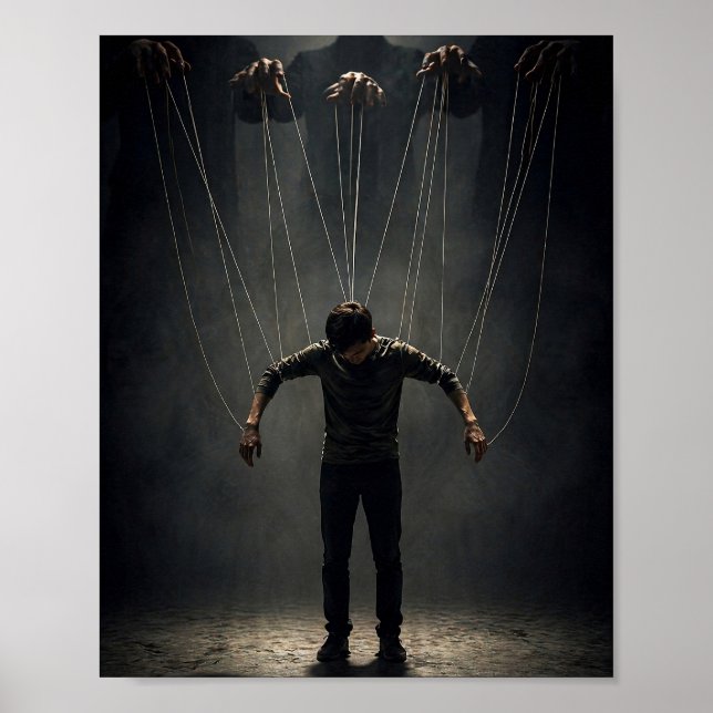 Poster O Cartaz de Marionetes (Frente)