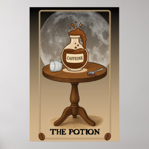 Poster O Cartaz do Potion Tarot Card