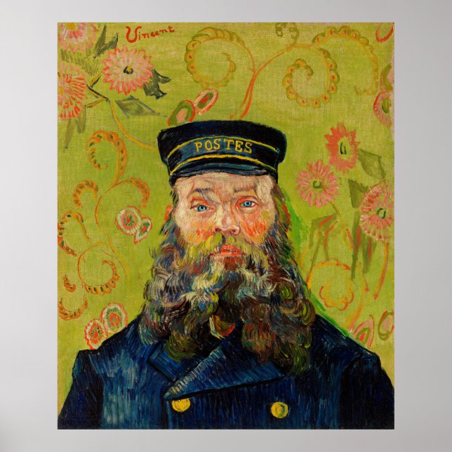 Poster O Carteiro de Van Gogh (Joseph Roulin) (Frente)