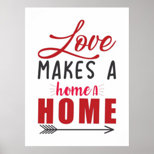 Poster O casal Dif Love Faz Uma Casa
