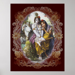 Póster O casal Todo-Atrativo divino