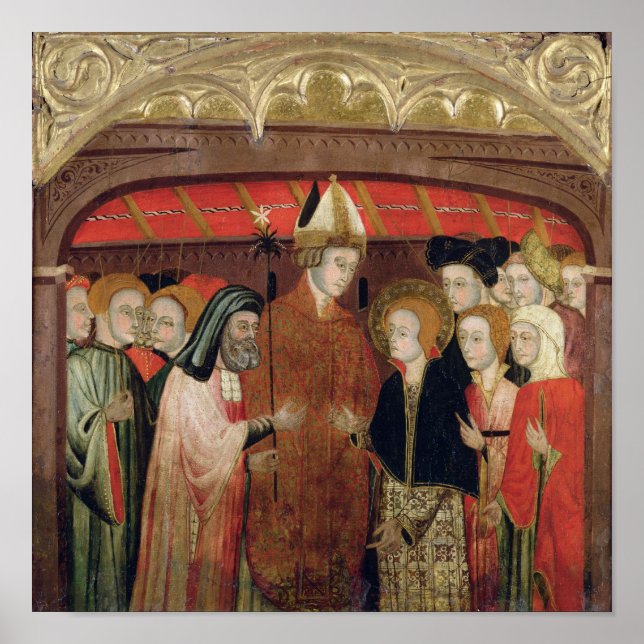 Póster O Casamento da Virgem (Frente)