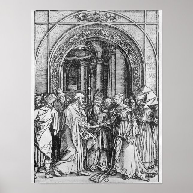 Poster O casamento da Virgem (Frente)