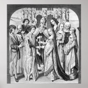 Póster O casamento de Henry VI e de Margaret de Anjou