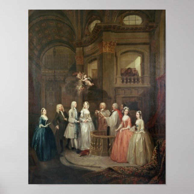 Póster O Casamento de Stephen Beckingham e Mary Cox (Frente)