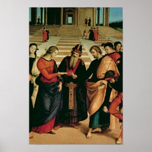 Poster O casamento do Virgin, 1504