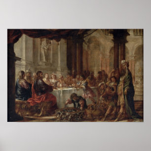 Póster O casamento em Cana, 1660