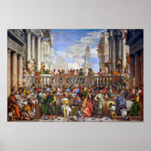 Poster O Casamento em Cana Paolo Veronese