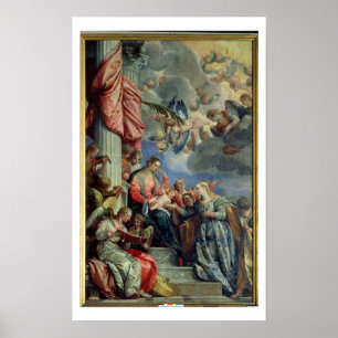 Póster O casamento místico de St. Catherine