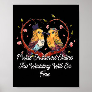 Poster O Casamento Online Ordenado Será Oficioso