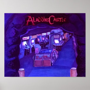 Póster O castelo de Aladdin