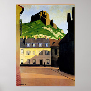 Poster O Castelo Forte e o Lugar de Andelys