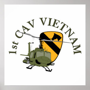 Póster ø Cav Vietnam