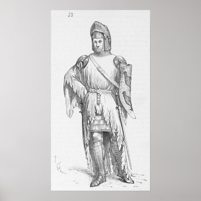 Poster O Cavaleiro (Frente)