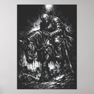 Poster O Cavaleiro Caído por BurnsInHell