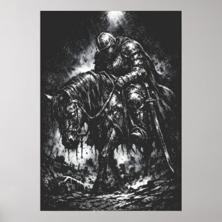 Poster O Cavaleiro Caído por BurnsInHell