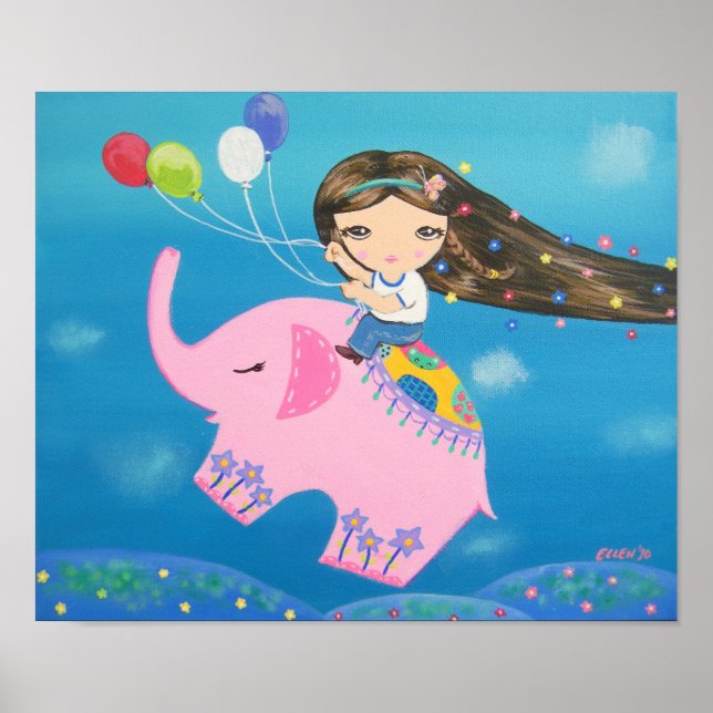 Poster O Cavaleiro Elefante (Frente)