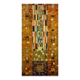 Póster O Cavaleiro Por Gustav Klimt Art Nouveau
