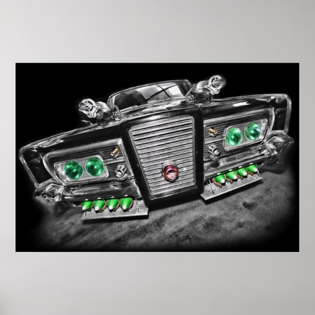 Póster O Cavaleiro Verde - Beleza Negra (Frente)