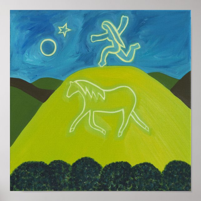 Póster O Cavalo Branco em Somerset 2011 (Frente)