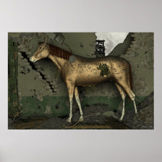 Póster O cavalo da palha