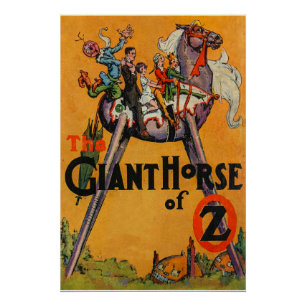 Póster O Cavalo Gigante de OZ