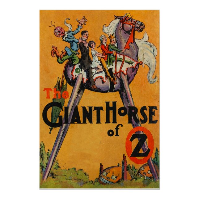 Póster O Cavalo Gigante de OZ (Frente)