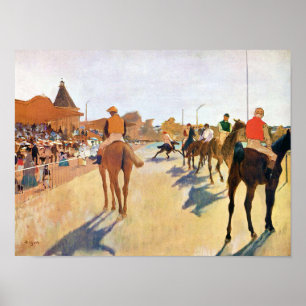 Poster O Cavalo Raça (O Desfile), Edgar Degas