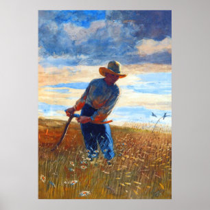 Poster O Ceifador Winslow Homer 1878 