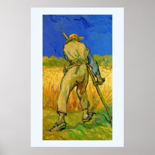 Póster O Ceifeiro (após Millet) por Vincent van Gogh