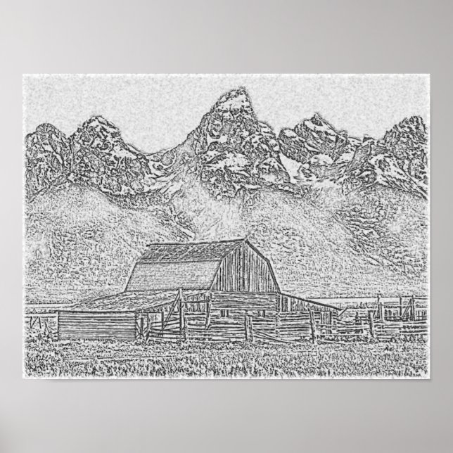 Póster O celeiro (Frente)