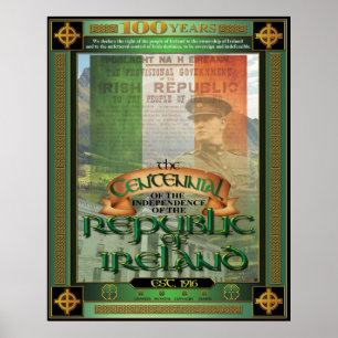 Poster O Centennial. da República da Irlanda