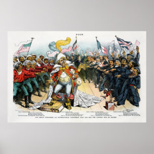 Póster O Centerfold do editor do pirata no disco 1886