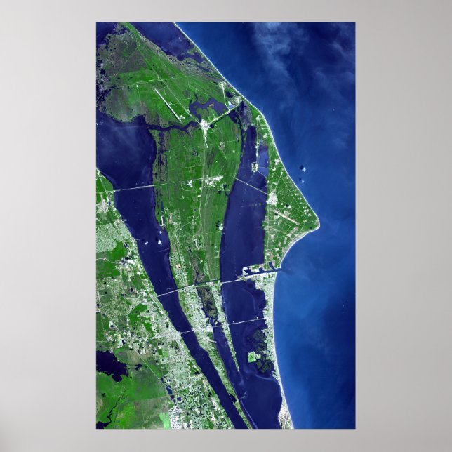 Póster O Centro Espacial John F Kennedy (Frente)