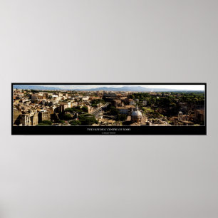 Poster O centro histórico de Roma