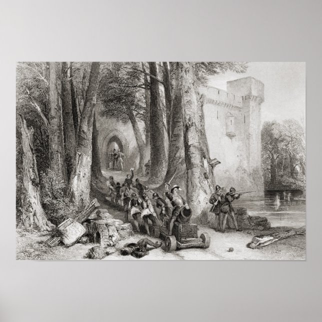 Póster O cerco à Casa de Lathom (Frente)