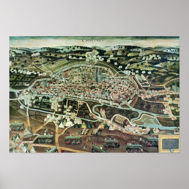 Póster O cerco das artes em 1568 (Frente)